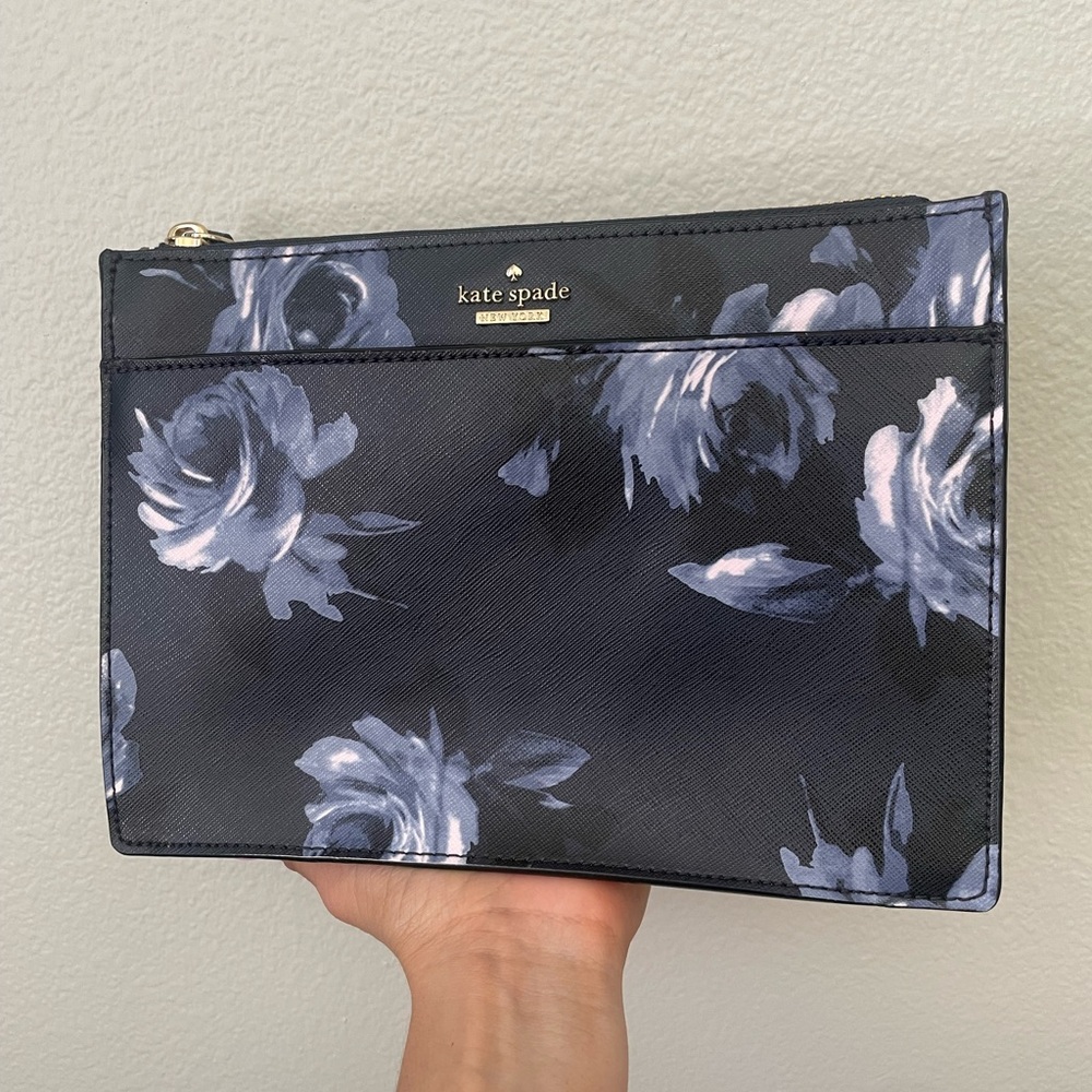 Kate Spade Floral Crossbody / Clutch - NEVER WORN
